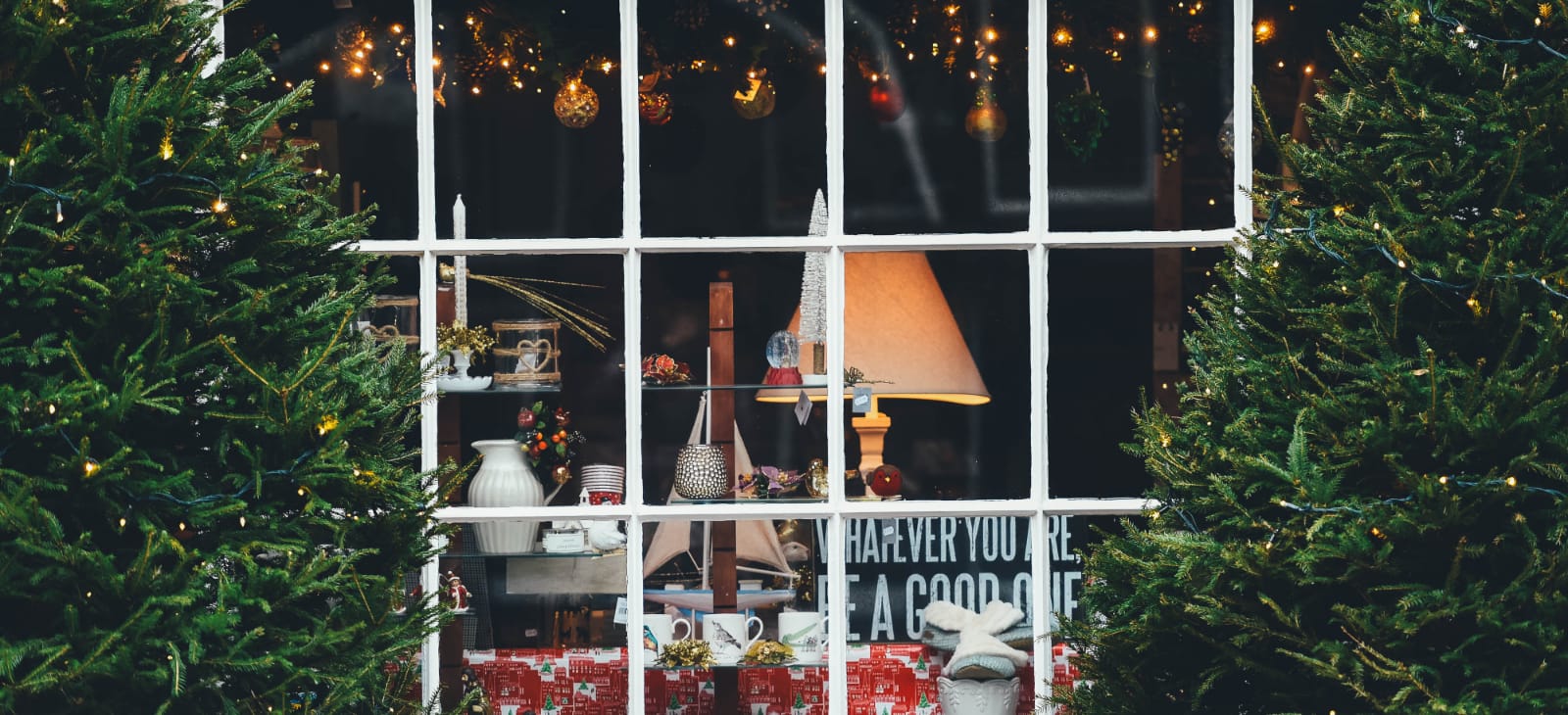 An Inviting Window Display