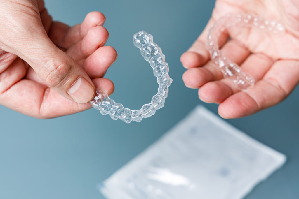 invisalign to fix slightly crooked teeth