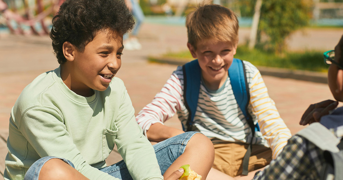 Boys needing crossbite treatment